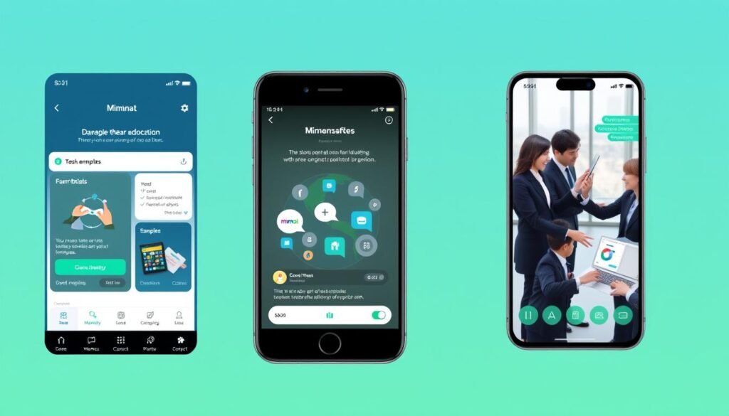 Gambar aplikasi Mimo dengan contoh gamifikasi