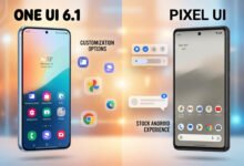 Perbedaan bloatware One UI dan Pixel UI