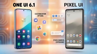 Perbedaan bloatware One UI dan Pixel UI
