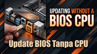 motherboard yang mendukung bios update tanpa cpu